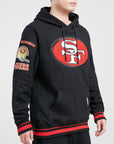 Pro Standard San Francisco 49ers Retro Classic Black Pullover Hoody