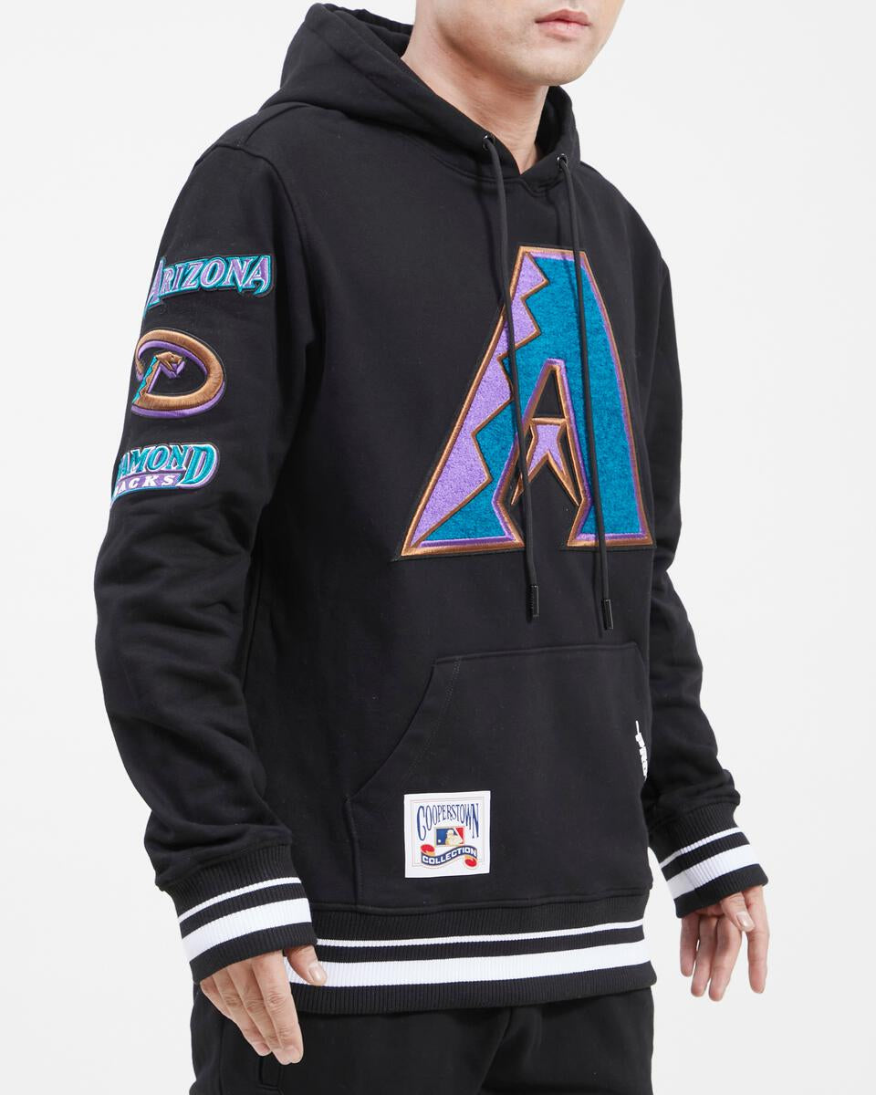 Pro Standard Arizona Diamondbacks Retro Classic Black Pullover Hoody