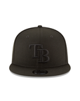 Tampa Bay Rays Black on Black 9Fifty Snapback