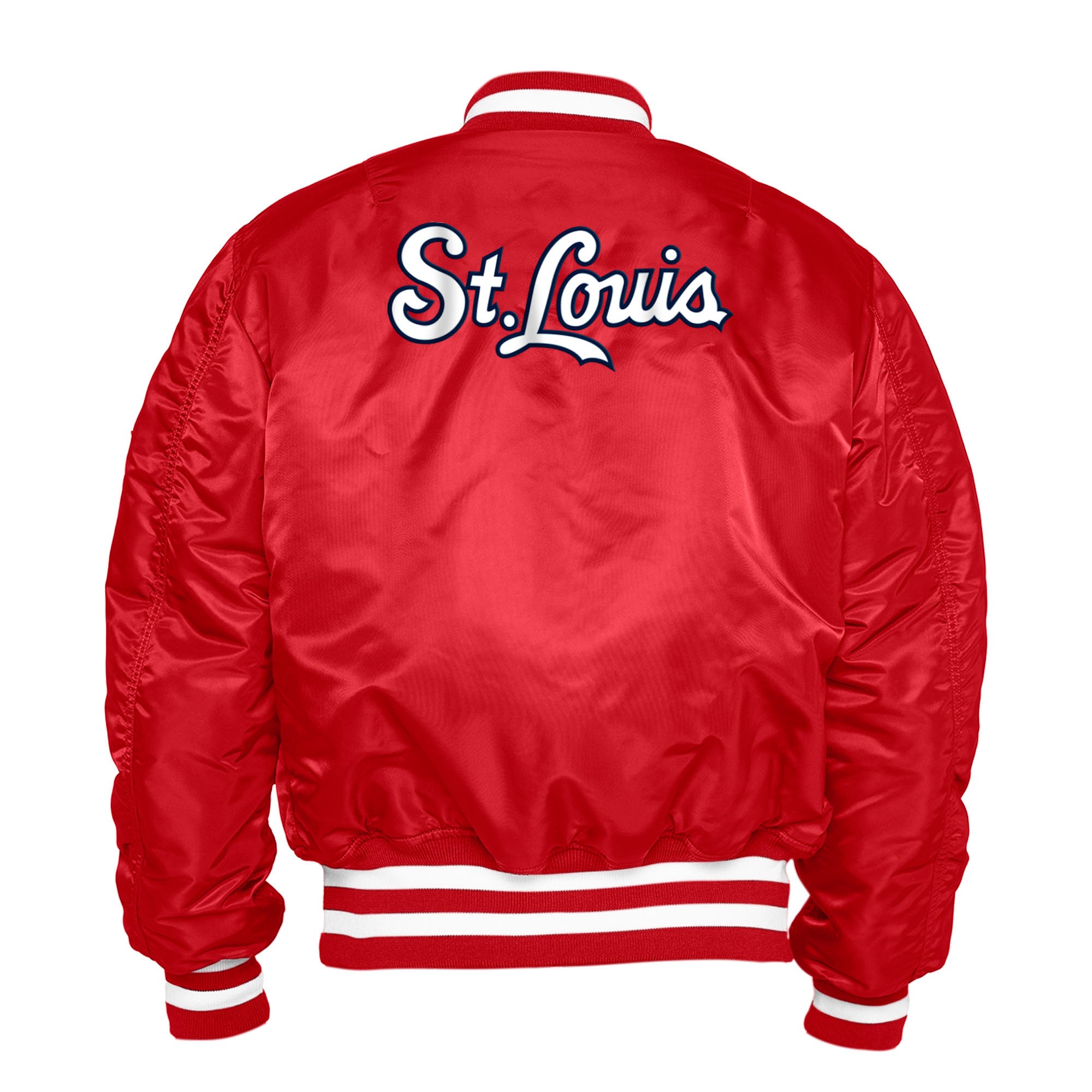 New Era X Alpha Industries St. Louis Cardinals Bomber Jacket
