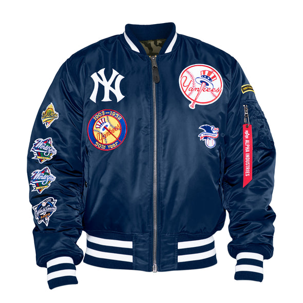 New Era X Alpha Industries New York Yankees Bomber Jacket