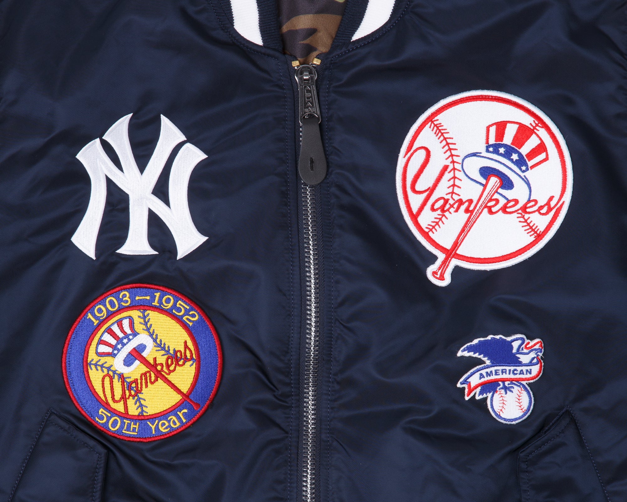New Era X Alpha Industries New York Yankees Bomber Jacket