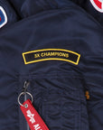 New Era X Alpha Industries Atlanta Braves Bomber Jacket