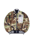 New Era X Alpha Industries Atlanta Braves Bomber Jacket