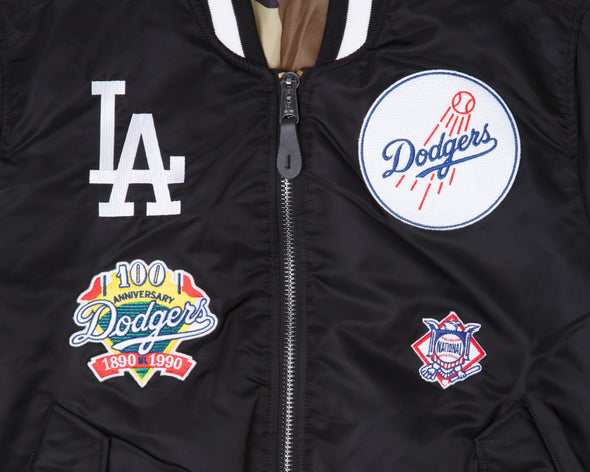 New Era X Alpha Industries Los Angeles Dodgers Bomber Jacket
