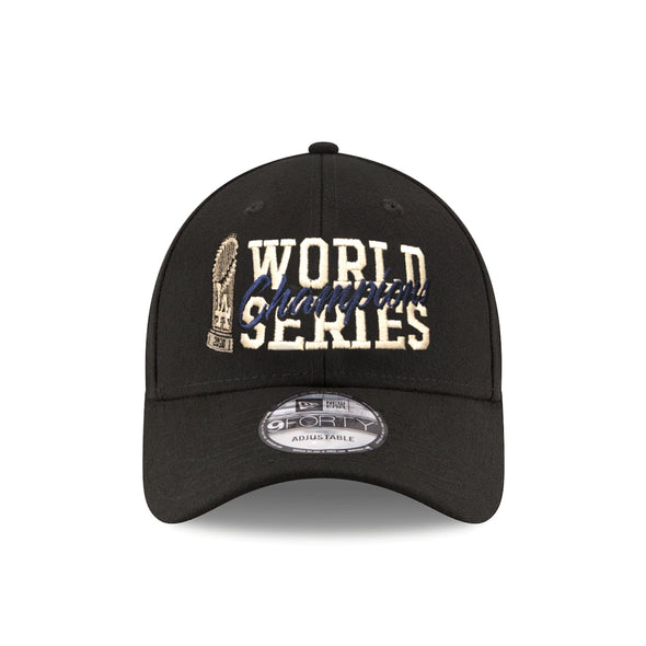 Los Angeles Dodgers 2020 World Series Champions Black The League 9Forty Adjustable