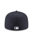 Los Angeles Dodgers MLB Navy on White 59Fifty Fitted Hat