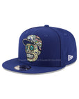 Los Angeles Dodgers Skull Cap Royal Blue 9Fifty Snapback