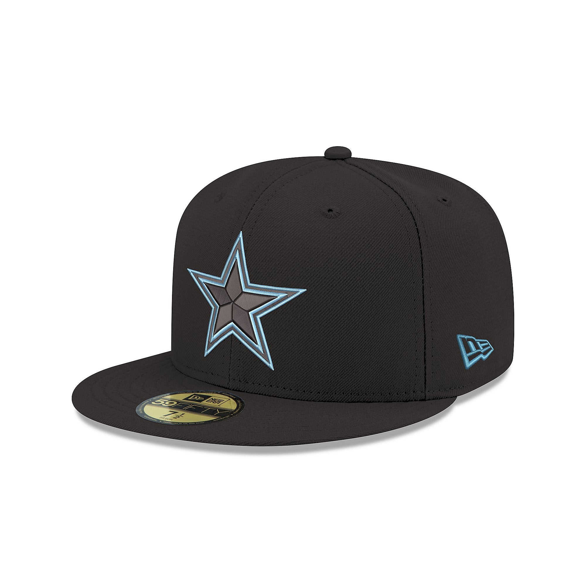 Dallas Cowboys State Outline SP Black 59Fifty Fitted