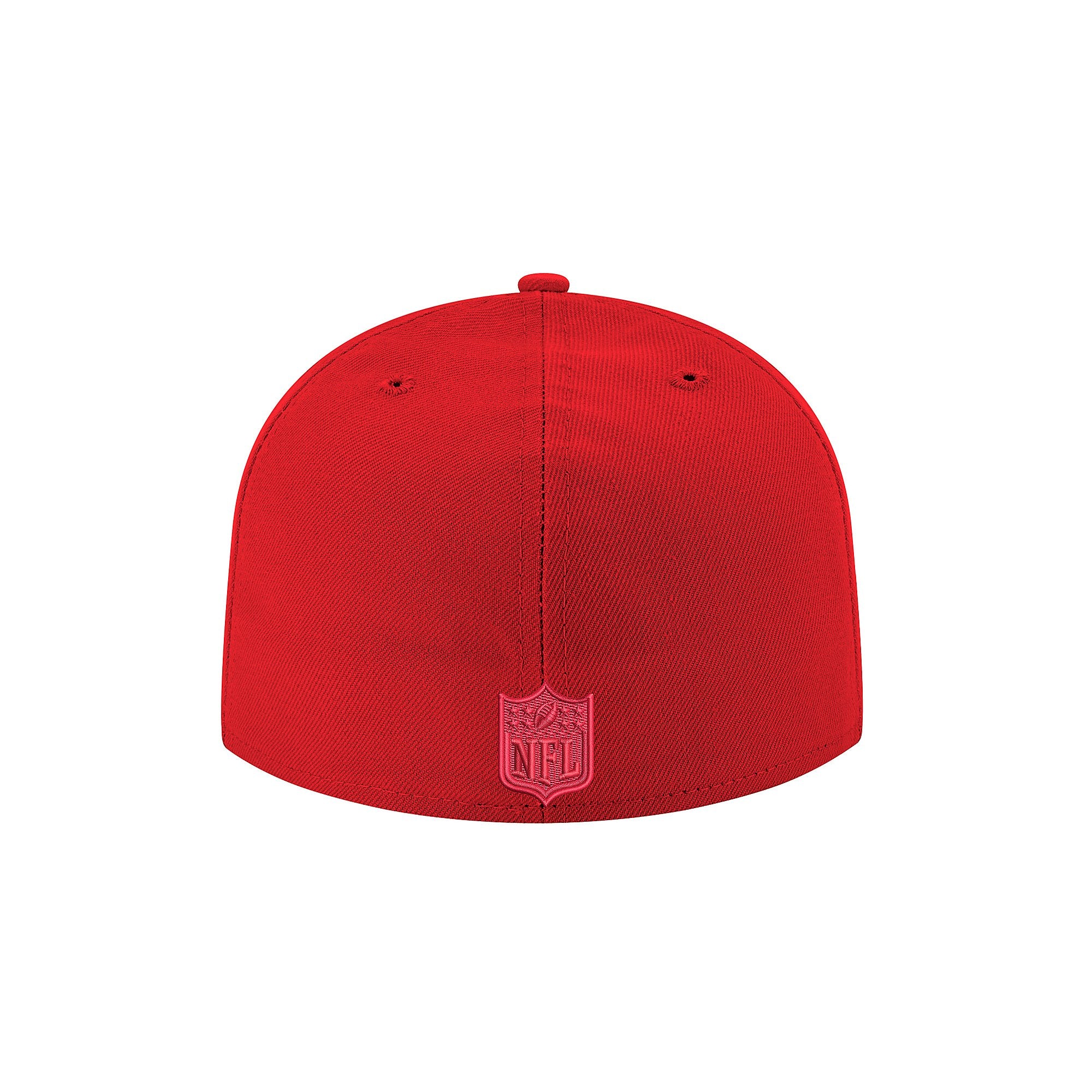 Dallas Cowboys Scarlet Red Tonal 59Fifty Fitted