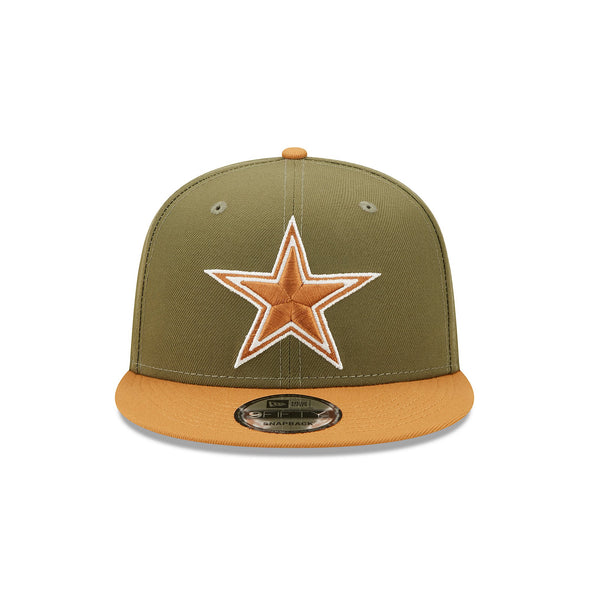 Dallas Cowboys NFL New Olive Light Bronze Color Pack 9Fifty Snapback