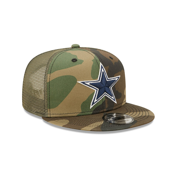 Dallas Cowboys Camouflage Trucker NFL Basic 9Fifty Snapback