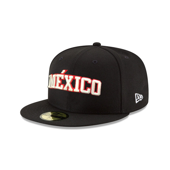 New Era Mexico Flag Black 59Fifty Fitted