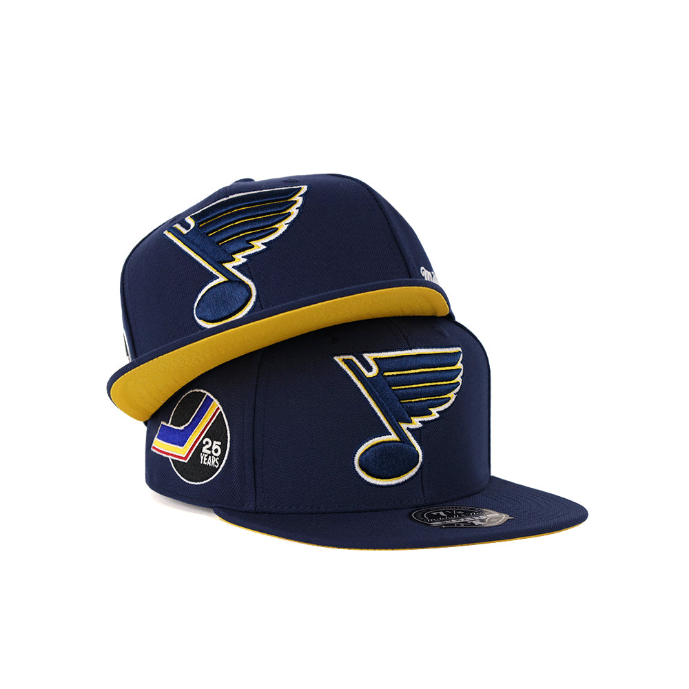 Mitchell & Ness St. Louis Blues 25 Years Edition Dynasty Fitted Hat