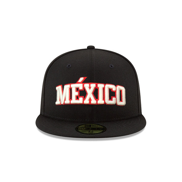 New Era Mexico Flag Black 59Fifty Fitted