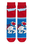 OddSox Hawaiian Punch Half Stripe Socks