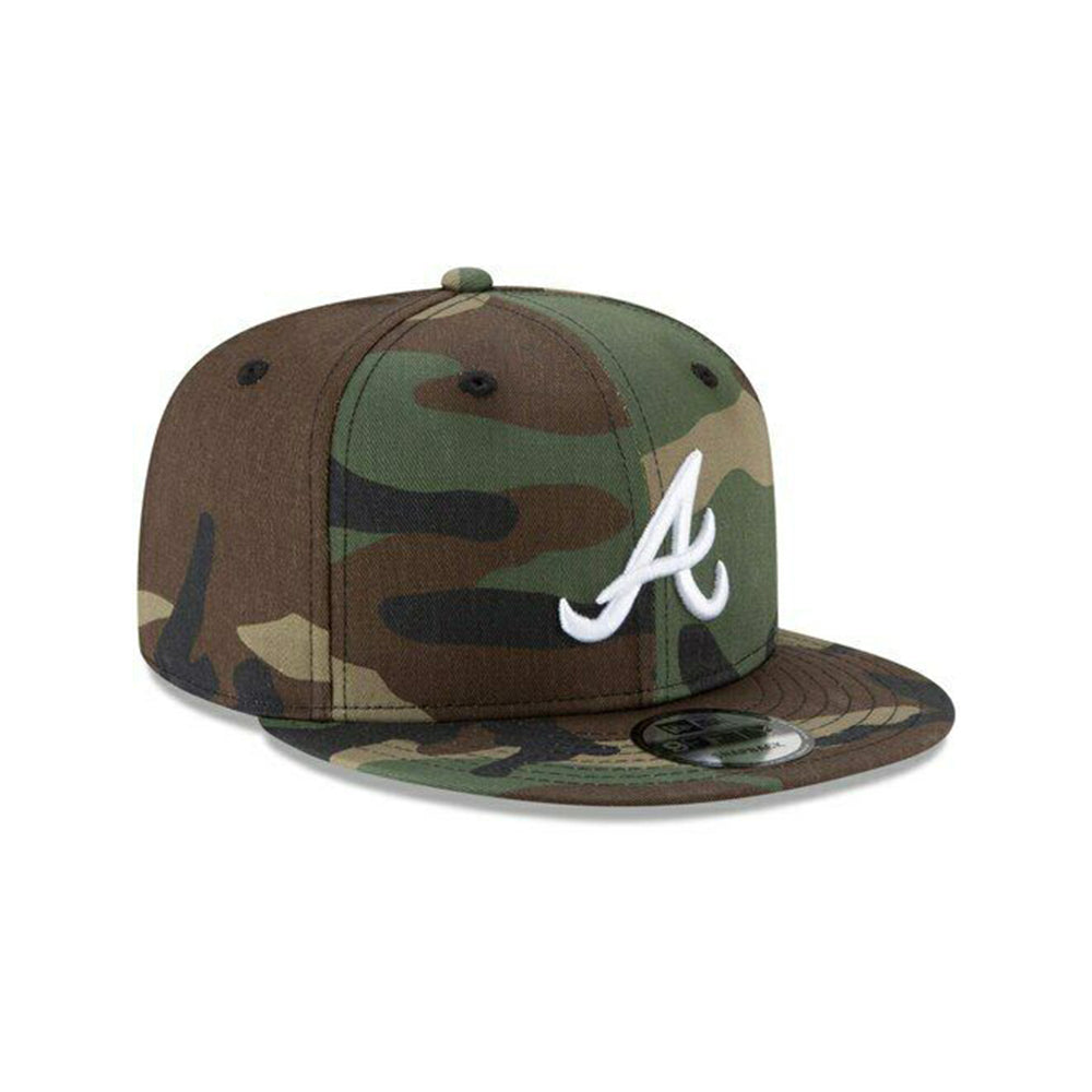 Atlanta Braves Woodland Camo 9Fifty Snapback