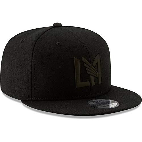 Los Angeles Football Club LAFC Black On Black MLS 9Fifty Basic Snapback