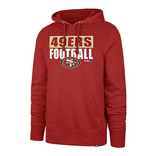 &#39;47 Brand San Francisco 49ers Blockout Headline Pullover Hoodie