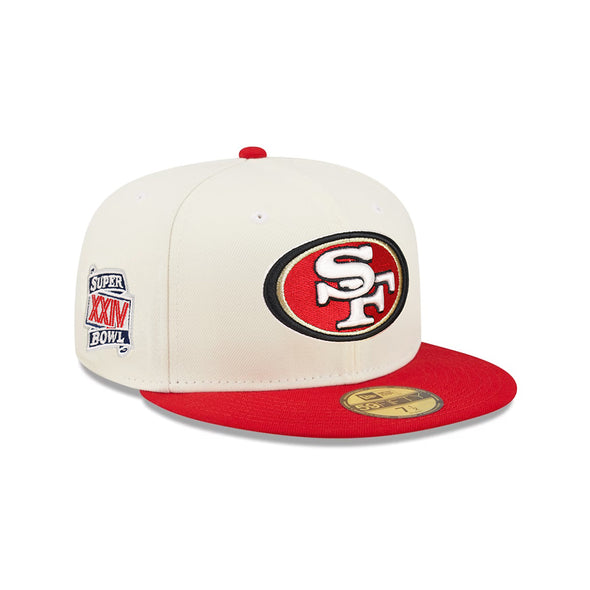 San Francisco 49ers NFL Superbowl XXIV Retro 59Fifty Fitted