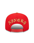 San Francisco 49ers Black Letter Arch 9Fifty Snapback