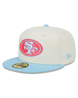 San Francisco 49ers Color Pack Chrome / Blue 59Fifty Fitted