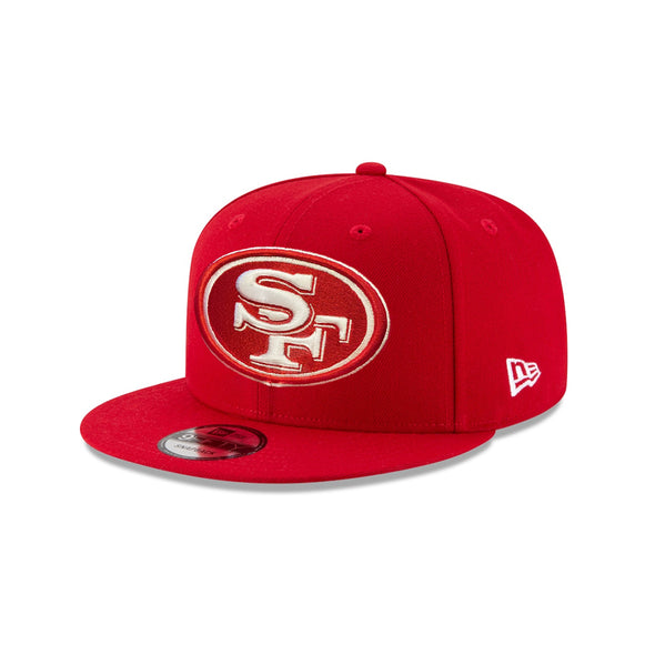 San Francisco 49ers Red Logo Grand 9Fifty NFL Snapback