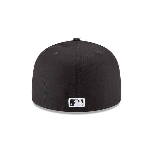 New Era Chicago White Sox Black on White 59Fifty Fitted Hat