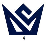 CrownMinded Crown Cut Cap Pin