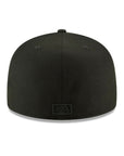 New York Yankees MLB Basic Black on Black 59Fifty Fitted Hat