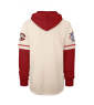 Cincinnati Reds Cooperstown Cream Trifecta '47 Brand Shortstop Pullover Hood