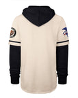 Detroit Tigers Cooperstown Cream Trifecta '47 Brand Shortstop Pullover Hood