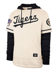 Detroit Tigers Cooperstown Cream Trifecta '47 Brand Shortstop Pullover Hood