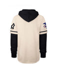 New York Yankees Cooperstown Cream Trifecta '47 Brand Shortstop Pullover Hood