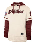 Phillies Cooperstown Cream Trifecta '47 Brand Shortstop Pullover Hood