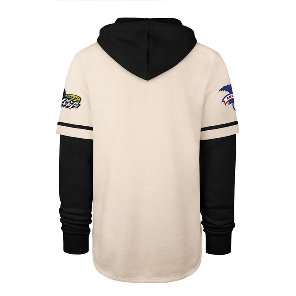 Tampa Bay Rays Cooperstown Cream Trifecta '47 Brand Shortstop Pullover Hood