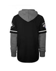 Chicago White Sox Jet Black Trifecta '47 Brand Shortstop Pullover Hood