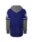 Los Angeles Dodgers Royal Trifecta '47 Brand Shortstop Pullover Hood