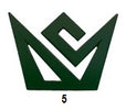CrownMinded Crown Cut Cap Pin