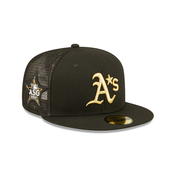 Oakland Athletics 2022 MLB All-Star Game Black Gold 59Fifty Fitted