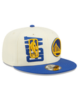 Golden State Warriors 2022 Team Color 9Fifty NBA Draft Snapback