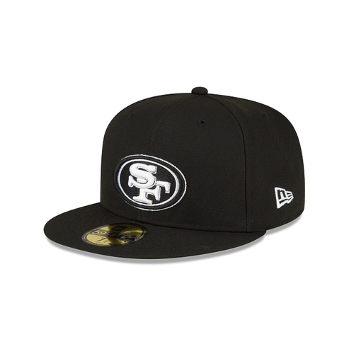 San Francisco 49ers Black White Super Bowl XXIX Side Patch 59Fifty Fitted