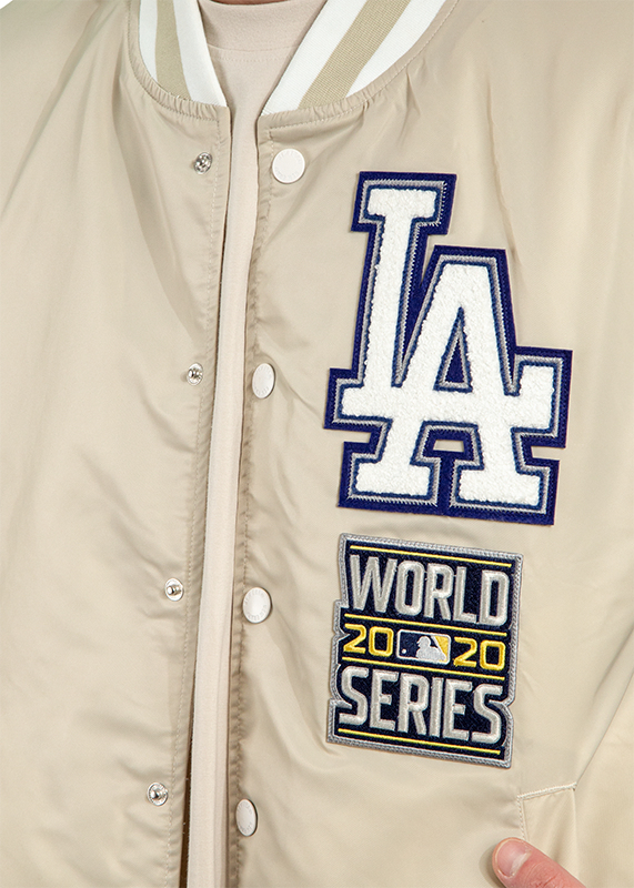 New Era Los Angeles Dodgers Logo Select Stone Jacket