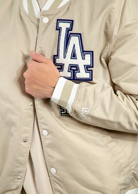New Era Los Angeles Dodgers Logo Select Stone Jacket