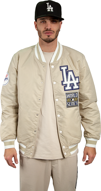 New Era Los Angeles Dodgers Logo Select Stone Jacket