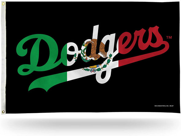 Los Angeles Dodgers Mexico Flag