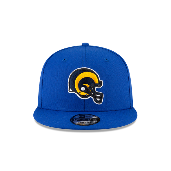 Los Angeles Rams Majestic Blue Helmet 9Fifty Snapback