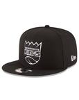 Sacramento Kings Black on White NBA 9Fifty Snapback