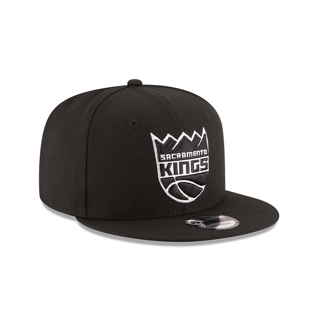 Sacramento Kings Black on White NBA 9Fifty Snapback