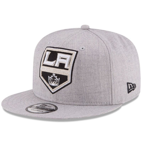 Los Angeles Kings NHL Heather Grey 59Fifty Fitted Hat
